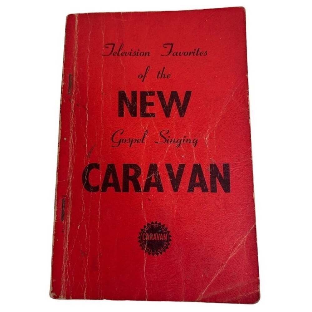 1967 Television Favorites of the New Gospel Singing Caravan Vtg Paperback Book